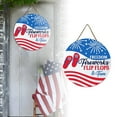 "Declare Your For America With Our Unique Independence Day Door Sign A