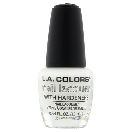 L.A. Colors NP164 French White Nail Lacquer, 0.44 fl oz