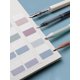 thumbnail image 4 of Book Annotation Supplies, 10sheets Sticky Notes Set With Ruler For Index Tabs Page Markers 60 Colors Indexing posted classified memo writing post book, 4 of 5
