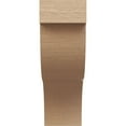 thumbnail image 2 of 8"W x 16"D x 24"H Classic Garner Rough Cedar Woodgrain TimberThane Corbel, Primed Tan, 2 of 6