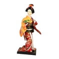 thumbnail image 4 of Colaxi Ethnic Japanese Geisha Dolls 9 inch Asian Geisha Doll for Table Desktop Home A, 4 of 10