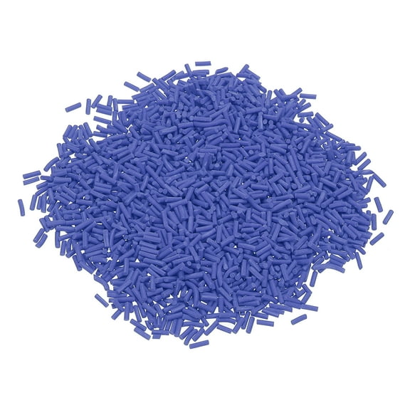 Uxcell 100g Fake Sprinkles, Faux Sprinkles Clay Sprinkles Sugar Granules, Dark Blue