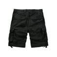 thumbnail image 3 of TRGPSG Men's Cargo Shorts with 6 Pockets Causal Camo Cotton Work Shorts(No Belt),E Camo 33, 3 of 6