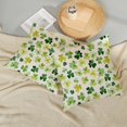 thumbnail image 3 of ST Patricks Day Pillow Covers 18x18 Set of 2, ST Patricks Day Decorations Green Shamrocks Throw Pillows Outdoor Lucky Clover Decor Cushion Case Decorations for Home Couch Sofa, 3 of 6