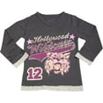 thumbnail image 2 of Wild Mango Toddler and Girls Long Sleeve Cotton Fashion T-Shirt, 2 of 14