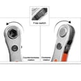 thumbnail image 4 of Llave de Trinquete, mini 36 dientes, Broca de 1/4 Pulg., Vaso de Destornillador, Llave Inglesa, Herramientas Manuales, Kit de Brocas de 1/4 Pulg., Para Moticletas, Automóviles,, 4 of 7
