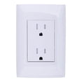 thumbnail image 1 of Placa 2 Contactos 2Pt Leviton Blanco Para Muros, 1 of 3
