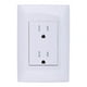 thumbnail image 1 of Placa 2 Contactos 2Pt Leviton Blanco Para Muros, 1 of 3