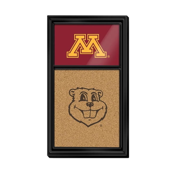 Minnesota Golden Gophers: Goldy - Cork Note Board