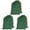 Green Christmas Gingerbread, variant on Christmas Bags Drawstring,Green Christmas Snowflake Pattern Large Xmas Christmas Gift Bags,Reusable for Xmas and New Year Party Favors and Supplies,27.6" X 19.7"