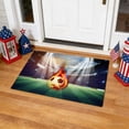 thumbnail image 4 of SIYTUAU Polyester Non-Skid Washable Area Rug With Soccer Stadium Print For Boys Bedroom Game Room And Living Room 35X24 Inches, 4 of 6