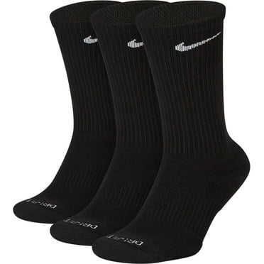 Nike Earth Tones Crew Socks Dri Fit, Unisex, 3 - Pack - Walmart.com