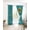 green, variant on Teal Sunshine Sunflower Blackout Curtains 72 Inches Long for Bedroom, Pastoral Bees Farmhouse Floral Thermal Insulated Room Darkening Black Out Window Curtain Panels Grommet Drapes for Living Room