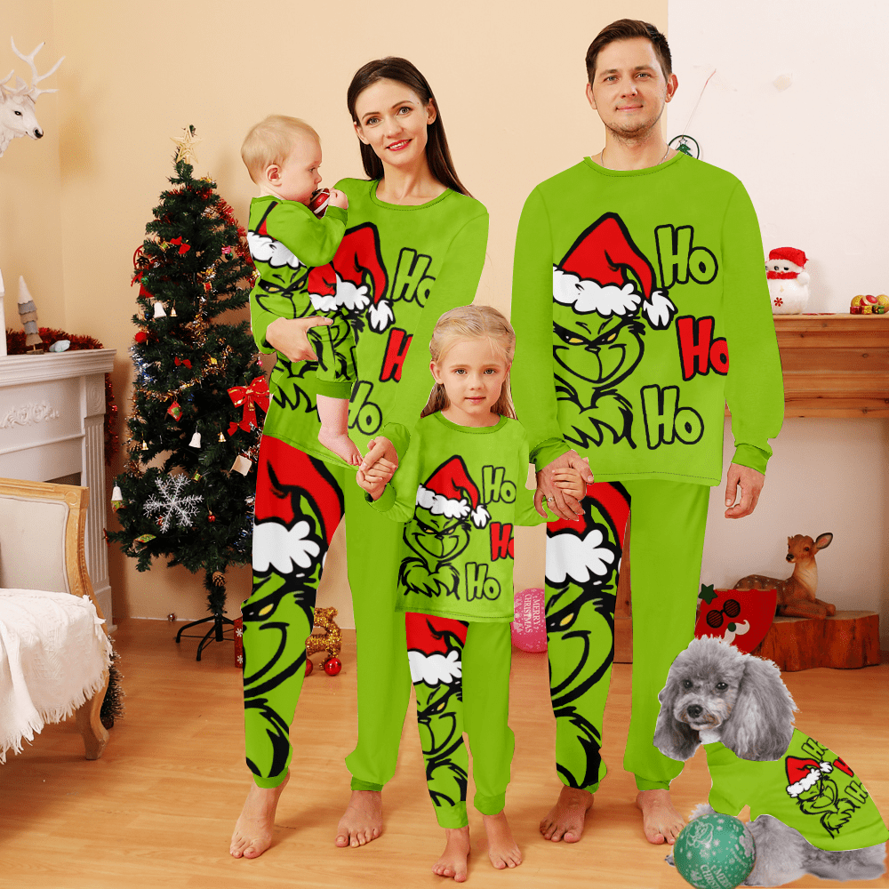 Naughty Christmas Family Christmas Pjs Matching Sets,Pajama Set,Christmas  Pajama Sets For Family 