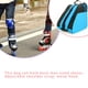 thumbnail image 4 of Soidarity Bolsa de patines de ruedas grande y transpirable Bolsa de almacenamiento sin olor Cremallera ajustable Bolsillo lateral Correa para el patinar Azul, 4 of 6