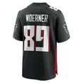thumbnail image 3 of Men's Nike Charlie Woerner  Black Atlanta Falcons  Game Jersey, 3 of 6