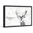 thumbnail image 2 of Parvez Taj "Inquisitive Deer" Framed Painting Print, 2 of 5