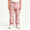 Pink, variant on BXJX Boys Cargo Pants Size 10-12, Casual Fall Elastic Waist Multi Pocket Waffle Knit Trousers Gray