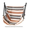 thumbnail image 2 of Silla de dormitorio de hamaca silla de columpio boho multifuncional para café al aire libre, 2 of 6