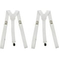 thumbnail image 1 of HSHDLDF Mens Suspenders 1" Inch Elastic Adjustable Y-Back Clip-on Suspender, 1 of 7