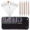 thumbnail image 1 of Nail Art Pen Set Manicure Brushes Kit DIY Nail Art Tools Nail Decorations Kits, 1 of 5