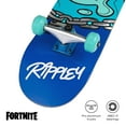thumbnail image 5 of Fortnite Rippley 31" Skateboard; Complete Skateboard for Teens (Bonus: Nite Life Wrap), 5 of 9