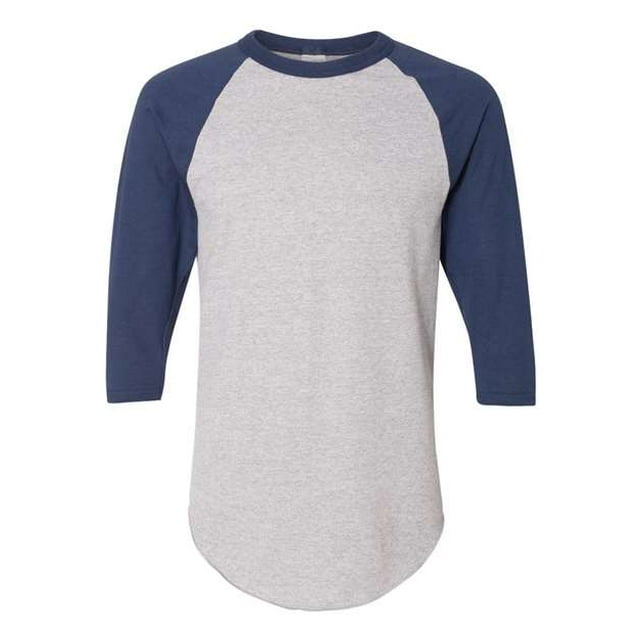Augusta Sportswear Mens Baseball Jersey 2.0, S, Athletic HeatherNavy