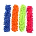 thumbnail image 2 of maskred Plastic Handle Chenille Microfiber Car Vehicle Cleaning Wash Duster Brush orange 1Set, 2 of 6
