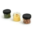 thumbnail image 4 of 2oz Glass Jars With Black Caps - 3.5 Grams - 200 Count, 4 of 8