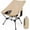 Light Brown, variant on Ultralight Camping Chair Backpacking Chair, Portable Camp Chair with Cup Holder & Storage Bag, Lightweight Compact Folding Chair for Hiking, Travel, Picnic Mountaineering
