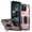 Rose Gold, variant on For iPhone 16 Pro Max 15ProMax 15 Plus 14ProMax 14 Plus 13ProMax 13 Pro 12ProMax 12 Pro 11 XR Phone Case Shockproof Holder Protector Heavy Hard Phone Cover For iPhone