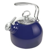Chantal Tea Kettle Classic Harmonica Whistling Teakettle, 1.8 quart, Marigold