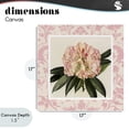 thumbnail image 4 of Stupell Industries Cottage Pink Pattern Botanical Canvas Art, 17 x 17, by Livi Finn, 4 of 8