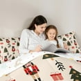 thumbnail image 5 of Manfei Cartoon Christmas Tree Bedding Comforter Set,Xmas Candy Cane Twin Comforter Sets,Vintage Nutcraker Soldier Bedding Set For Teens,Ultra Soft Home Decor Reversible,2pcs, 5 of 8