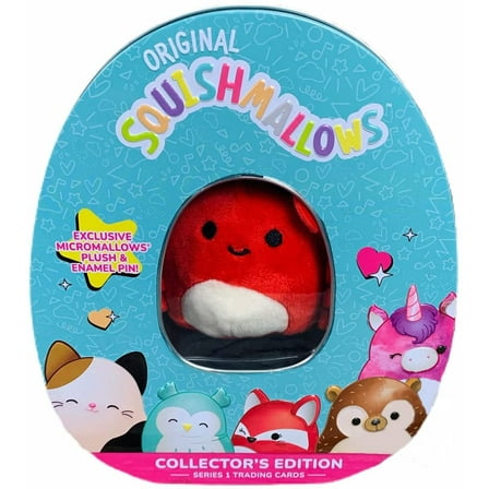 Squishmallow Microplush Collector's Tin Series 1 - Carlos the Crab