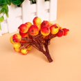 thumbnail image 2 of jifeng 200pcs Simulated Bouquet Multi Party Decoration Crafts Centerpieces Orange Red, 2 of 9