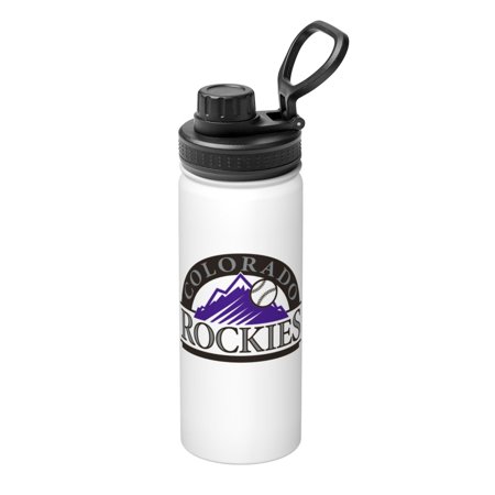 

Colorado_Rockies Water Bottle Stainless Steel Insulated Tumblers with Lid Travel Coffee Mug Double Wall Vacuum Insulated Water Cup Gifts for Women Men Home Office 18oz