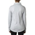 thumbnail image 2 of J. America Women's Cosmic Fleece Quarter-Zip Pullover Size up to 3XL, 2 of 3