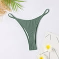 thumbnail image 5 of AOMPMSDX Women High Waist Bikini Bottoms Swim Briefs Beach Shorts Ruched Bottom High Cut Swim Bottom Full Coverage Swimsuit Bottom Sports Yoga Shorts Swimbottom Mint Green M, 5 of 6