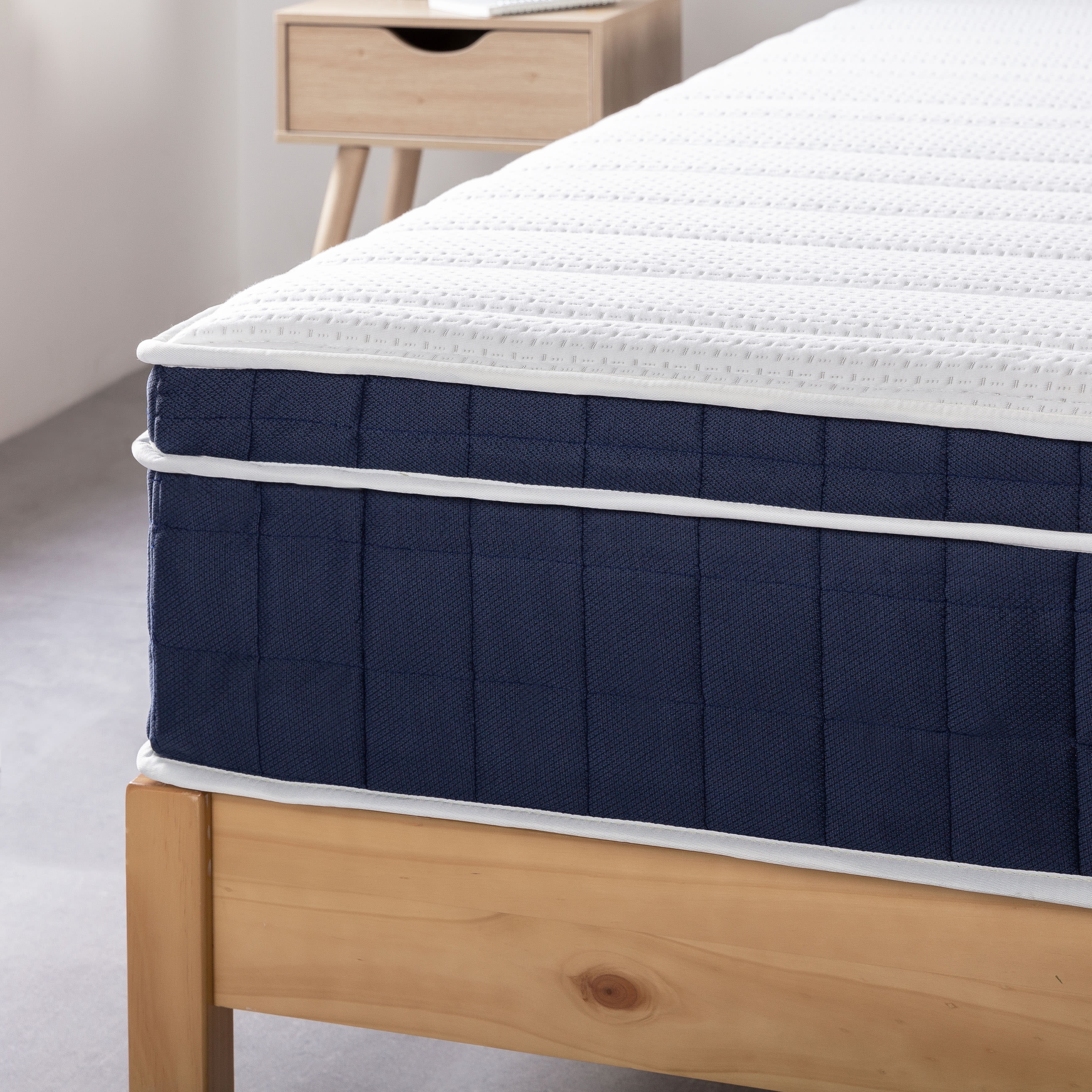Mellow Rena 12" Green Tea Memory Foam Pocket Spring Mattress, Twin