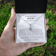 thumbnail image 2 of Mom Wedding Day Necklace, From Bride to Mom Gift | Alluring Beauty Necklace Standard Box, 2 of 3