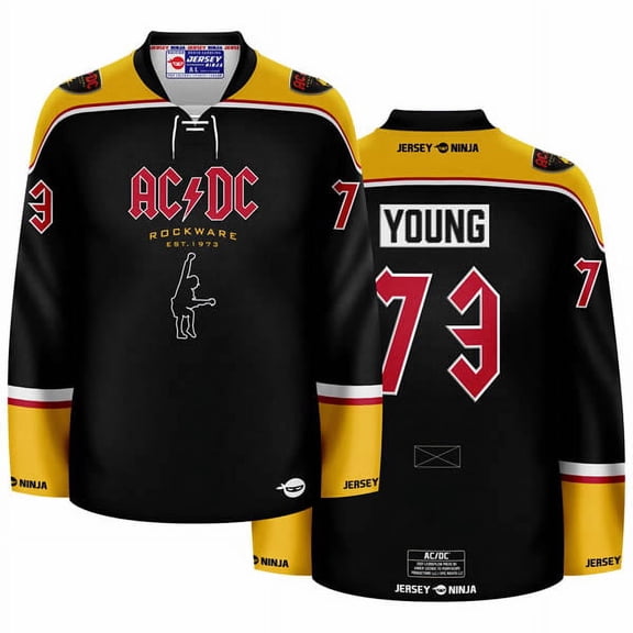 AC/DC Rockware Hockey Jersey