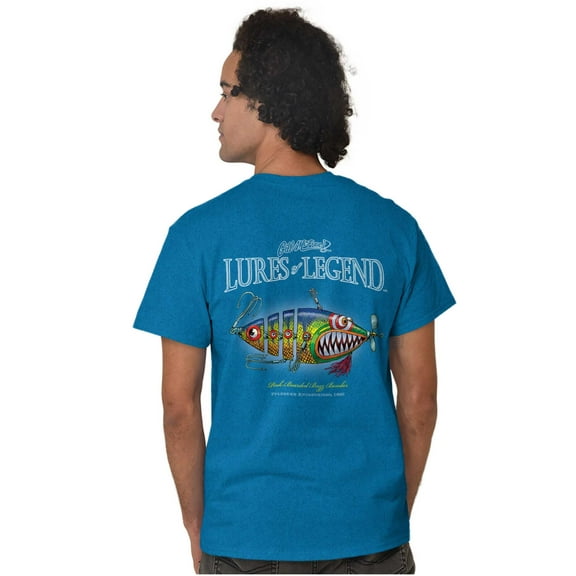 Gill McFinn Beard Buzz Funny Fishing Men's Graphic T Shirt Tees Brisco Brands 3X