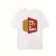 thumbnail image 2 of playera de manga corta para adultos con logotipo de los años 90 clásico Style Graphic TeesMens Alphabetic Graphic Print Tees - Soft Crew Neck, Comfort Fit, Slight Stretch Knitted Fabric, Casual Summ, 2 of 7