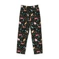 thumbnail image 4 of Xecao Cute Rabbit And Flower Men's Straight Lounge Pajama Pants: The Ultimate in Comfortable Sleepwear, 4 of 9