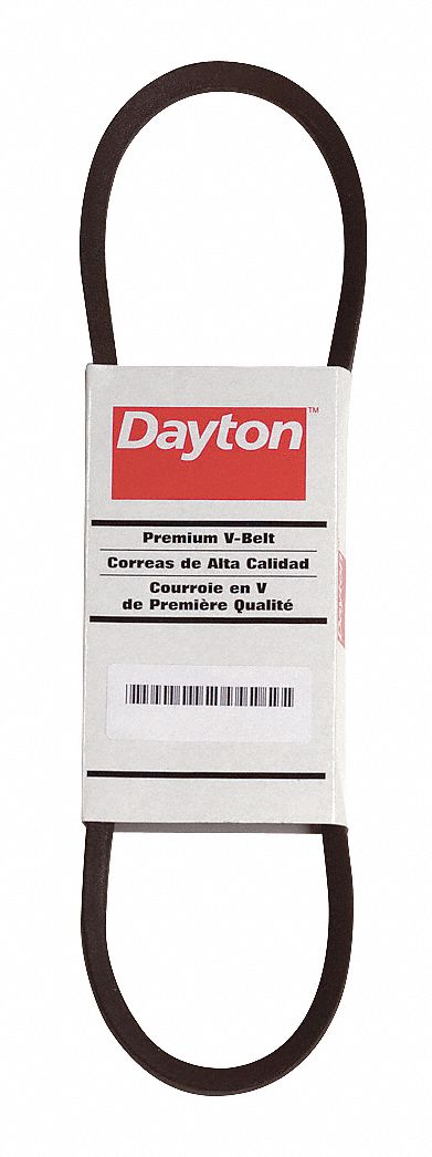 Dayton V-Belt,Cogged,AX43  6L236