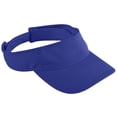 thumbnail image 4 of Augusta 6227A Adult Athletic Mesh Visor - Purple, All, 4 of 6