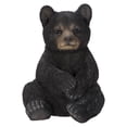 thumbnail image 1 of Statue de Jardin Assise Ourson Noir, 1 of 6