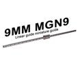 thumbnail image 2 of Riel en Miniatura de GuíA Lineal de 9 Mm MGN9 Riel Lineal de 500 Mm y 1 Deslizador de Riel en Miniatura MGN9H, 2 of 5