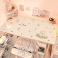 thumbnail image 1 of W1TY Children‘s Desk Mat Student Writing Desk Desktop Leather Tablecloth Light Luxury Manicure Dressing Table, 1 of 7